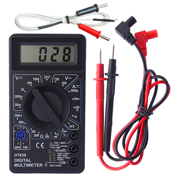 Мультиметр DT-838 купить по низкой цене | МАКСПРОФИТ
