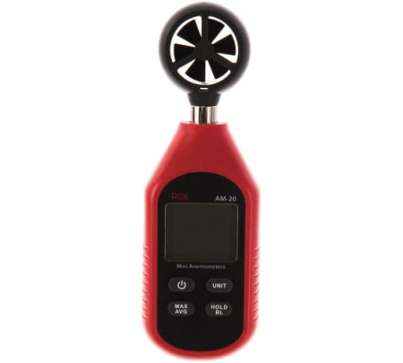 Термоанемометр RGK AM-20 купить по низкой цене | МАКСПРОФИТ